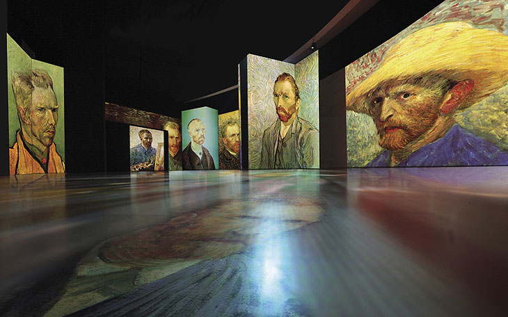 Ausstellung "Van Gogh Alive - the Experience" vom 27.07.-01.11.2021 im UTOPIA - The Happening Place an der Heßstraße (©Foto: Grande Exhibitions)